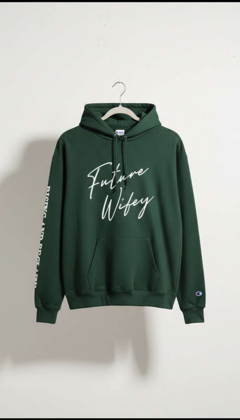 Future Wifey™ Pillow Talk Live One Off - Dark Green